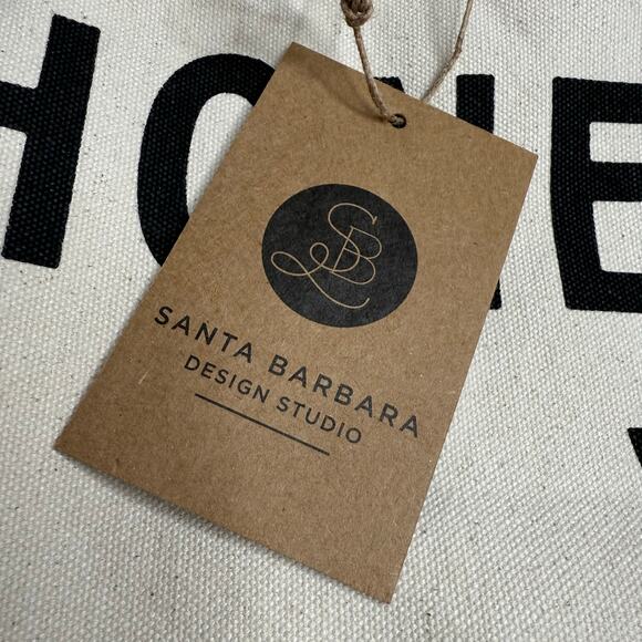 NWT SANTA BARBARA DESIGN STUDIO Hold Everything Honeymoon Vibes Canvas Tote - Picture 4 of 12